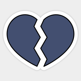 Makino Ruki (Digimon Tamers) Broken Heart Sticker